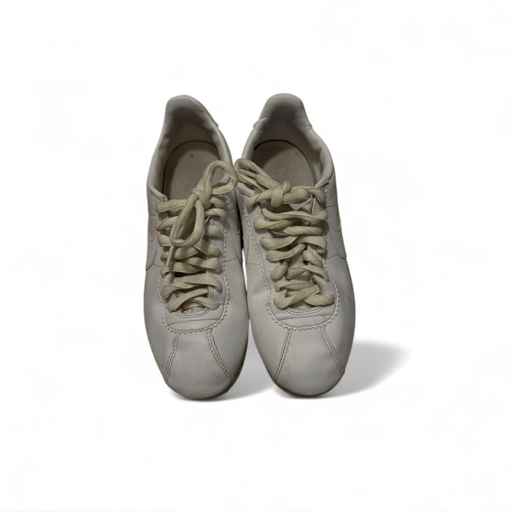 White Nike Cortez sneakers